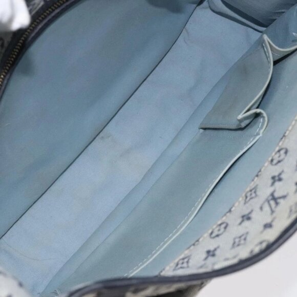 LOUIS VUITTON Monogram Mini Besace Mary Kate Bag Navy - Picture 11 of 16